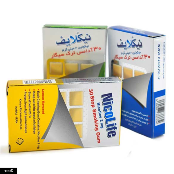 آدامس ترک سیگار نیکولایف در طعم‌های مختلف