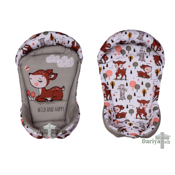 آغوشی نوزاد طرح آهو کوچولو