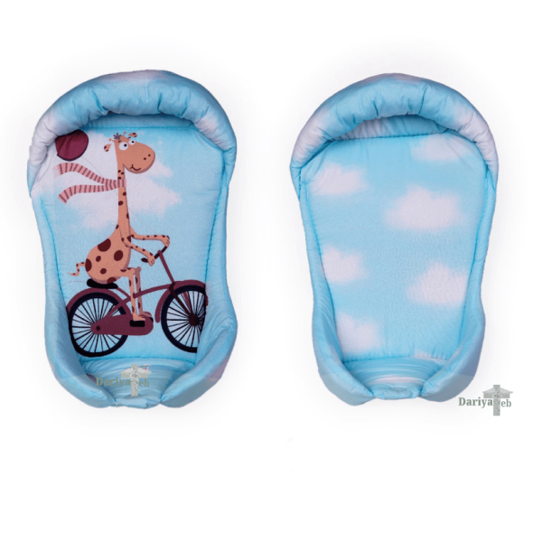 آغوشی نوزاد طرح زرافه بادکنکی