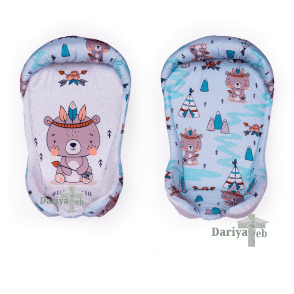 آغوشی نوزاد طرح سرخپوست کوچولو