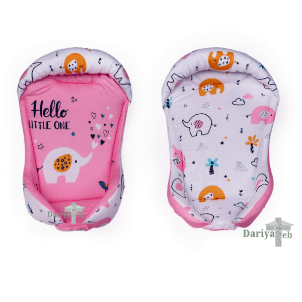 آغوشی نوزاد طرح فیل کوچولو