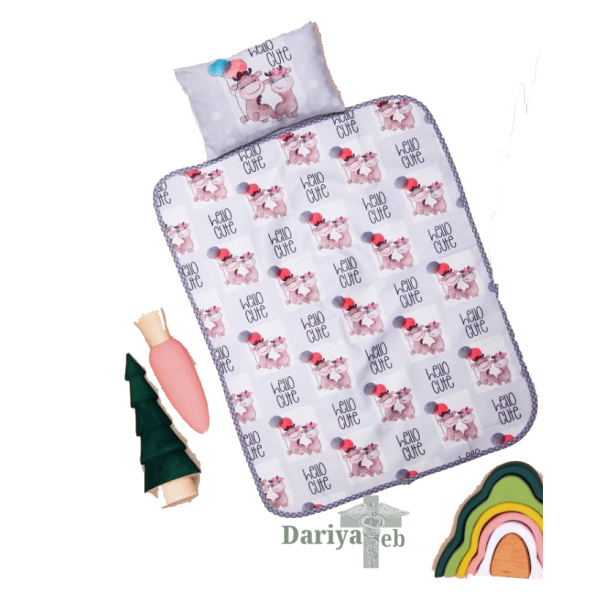 زیرانداز تعویض مخمل طرح هلوکیوت