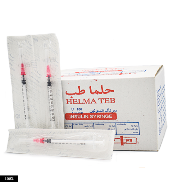 سرنگ انسولین سرسوزن جدا لوئرلاک گیج 29