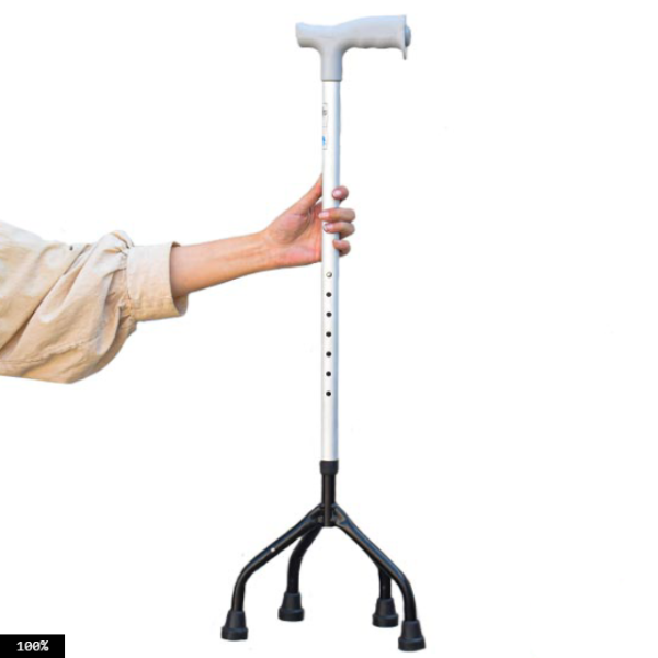عصا 4 پایه دسته پلاستیکی ایبکا