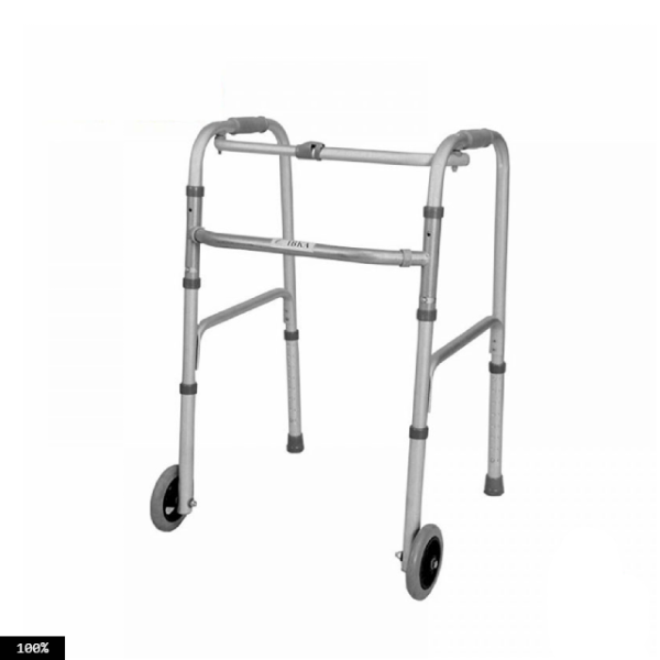 واکر چرخدار تاشو آلومینیومی ایبکا