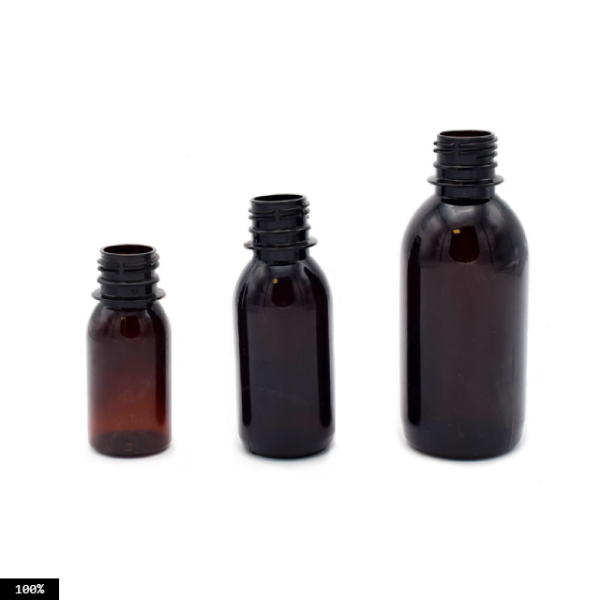 پت استوانه ای قهوه ای