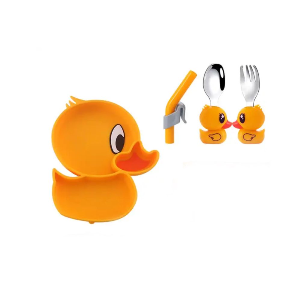 ست ظرف غذا کودک ۴ تکه