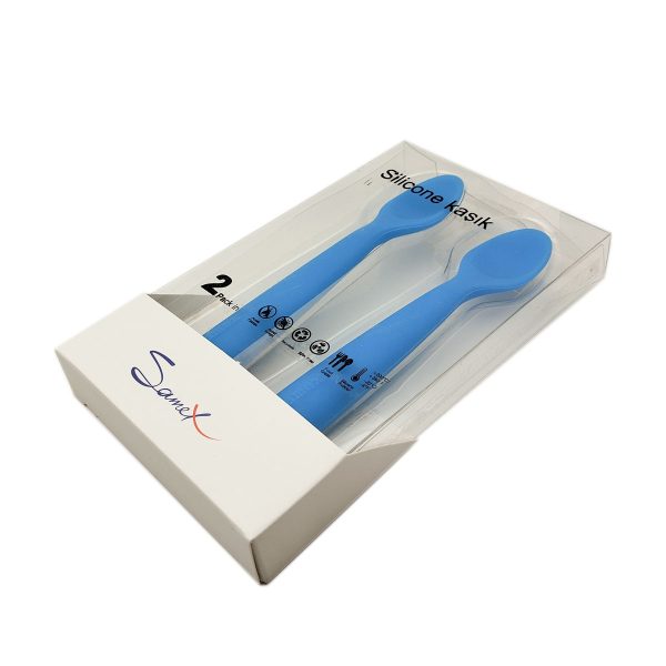 قاشق نوزاد سامکس کد 01 بسته دو عددی