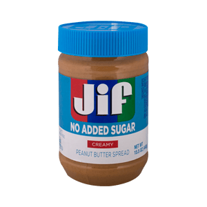 کره بادام زمینی رژیمی بدون شکر جیف 440 گرمی Jif