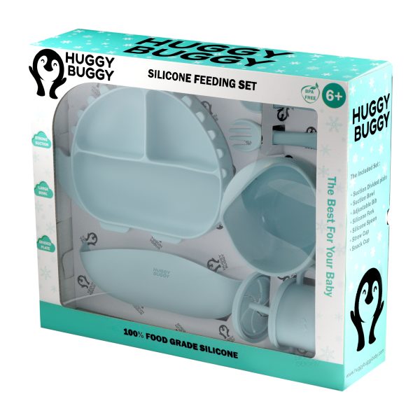 ظرف غذا 8 تکه کودک هاگی باگی مدل دینو